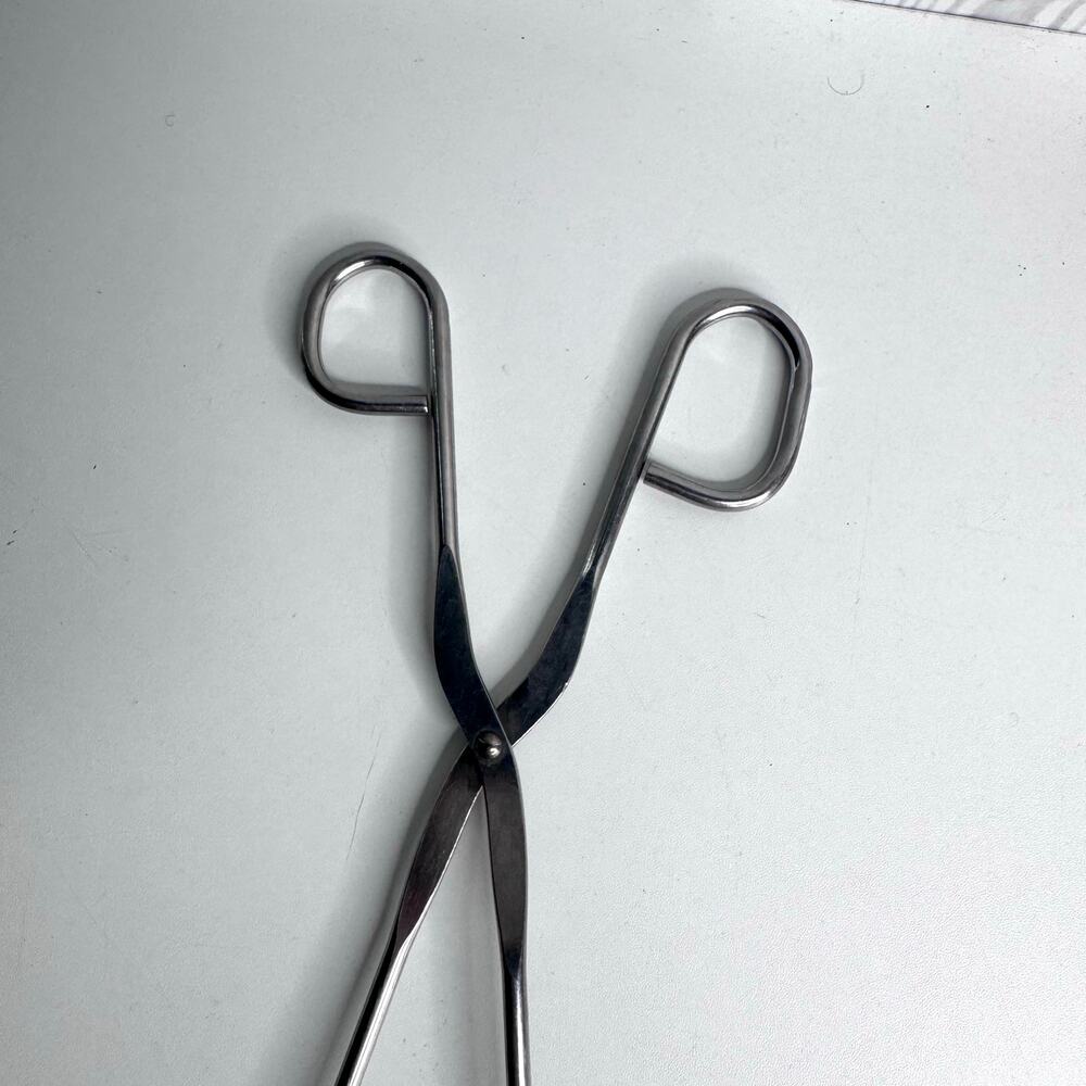 VTG Clay Adams Stainless Kitchen Utensil Salad Grabber Gripper Tongs USA